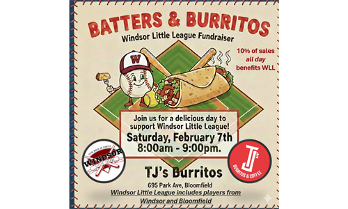 Batters and Burritos Fundraiser