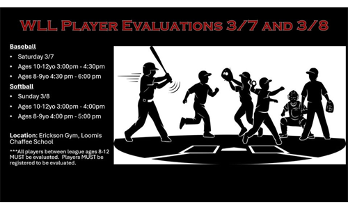 Evaluations March 7 & 8